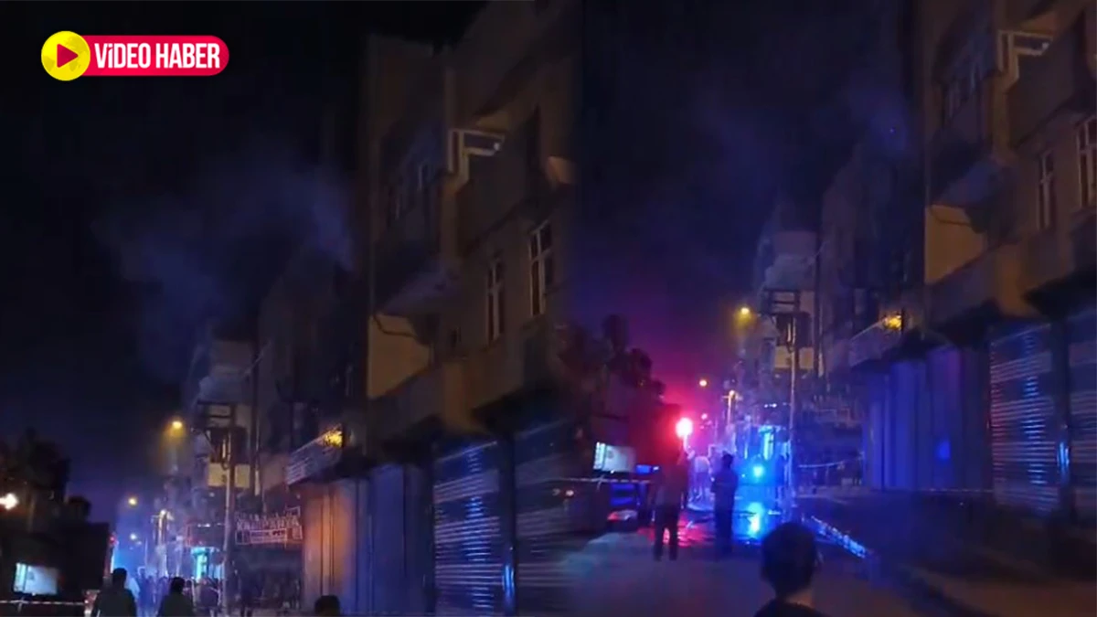 Şanlıurfa’da akşam saatlerinde korkutan yangın!