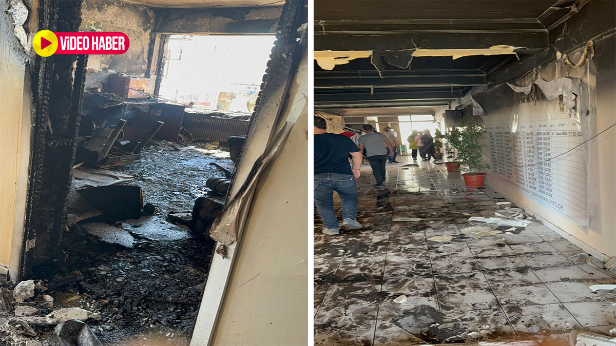 Şanlıurfa’da yangının ardından kaymakamlığın son hali!