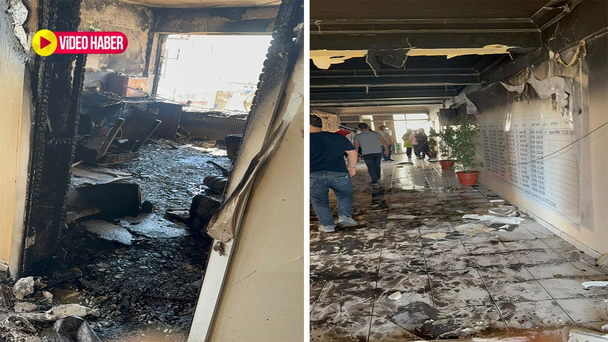 Şanlıurfa’da yangının ardından kaymakamlığın son hali!