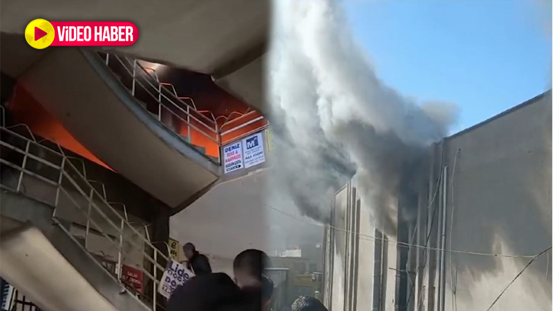 Şanlıurfa ticaretinin kalbinde büyük yangın: 5 kişi hastaneye kaldırıldı