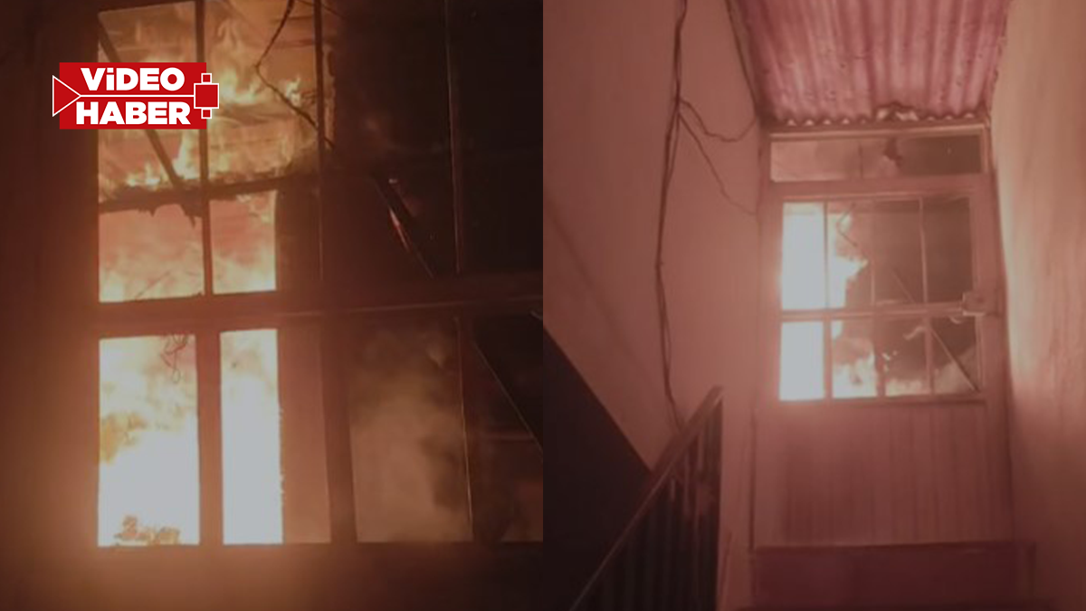 Şanlıurfa'da ev alev alev yandı! İtfaiye seferber oldu
