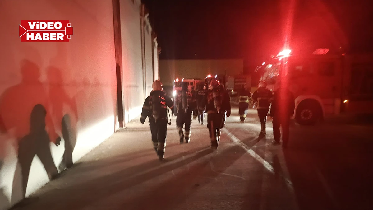 Şanlıurfa’da fabrikadan dumanlar yükseldi! İtfaiye ekipleri müdahale etti