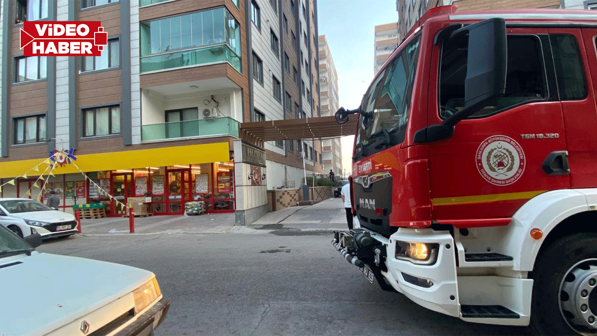 Şanlıurfa’da site sakinlerini korkutan yangın! Bodrum kat alevlere teslim oldu