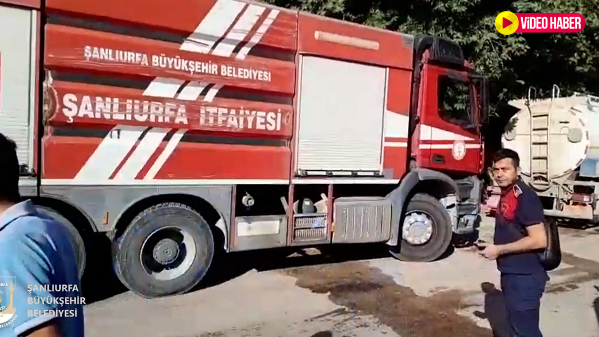 Şanlıurfa İtfaiyesi destek için Hatay'da!