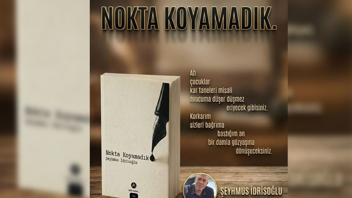 Şanlıurfalı yazarın şiir kitabı Mahfel Yayıncılık’ta!