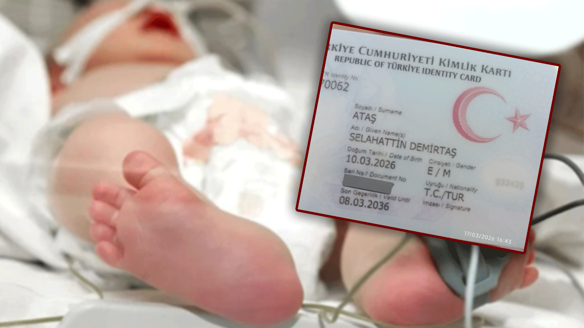 Şanlıurfa’da yeni doğan bebeğe verilen isim dikkat çekti: Selahattin Demirtaş…