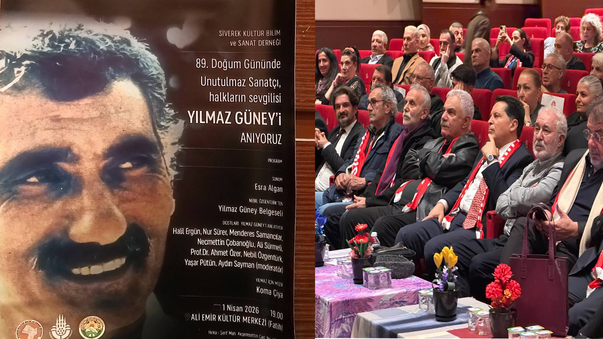 Şanlıurfalı usta oyuncu 89. yaş gününde İstanbul'da anıldı!