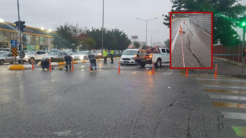 Şanlıurfa'da yol çöktü: Urfalıları çok zor bir kış bekliyor!