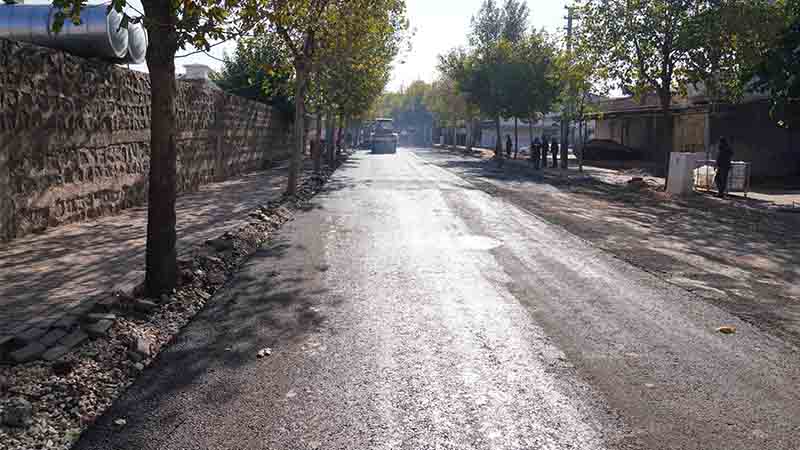 Urfa’daki yollar yenileniyor