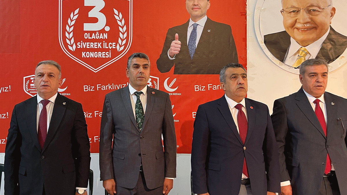 Şanlıurfa’da kongre heyecanı! Mevcut başkan güven tazeledi
