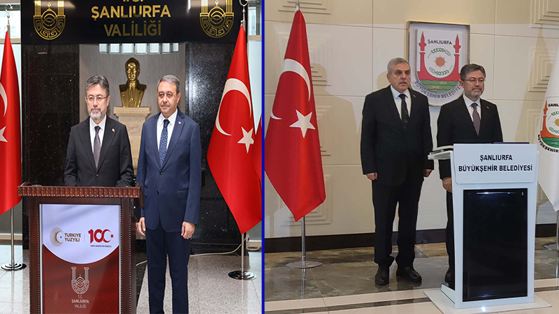 Bakan Yumaklı Şanlıurfa’da!