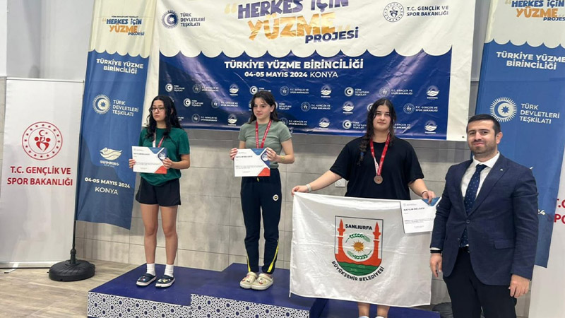 Şanlıurfalı sporculardan büyük başarı: 3 madalya birden