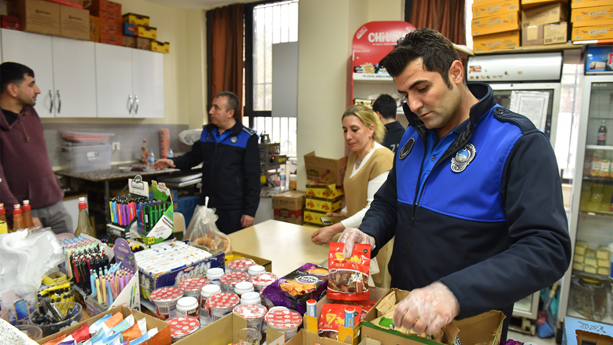 Siverek’te okul kantinlerine sıkı gözlem: Sağlıksız ürüne geçit yok!