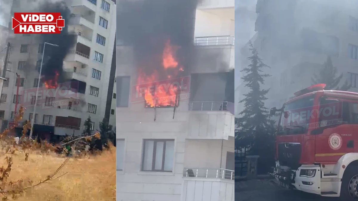 Şanlıurfa’da yürekleri ağza getiren yangın! Ev alevlere teslim oldu