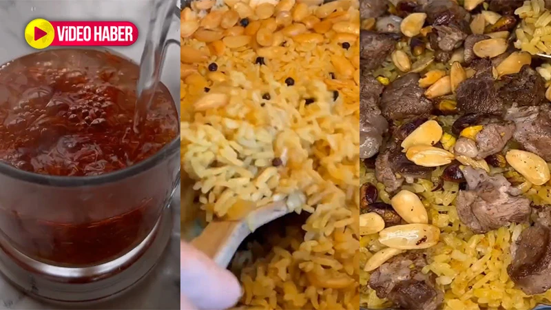 Küsleri barıştıran tarif! Ramazan sofraları ve davet yemeklerinin baş tacı sarı lezzet...