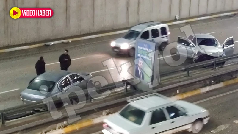 Şanlıurfa’da zincirleme kaza! 6 yaralı